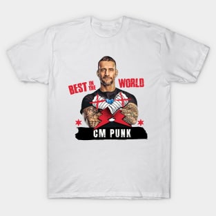 CM PUNK | BEST IN THE WORLD T-Shirt